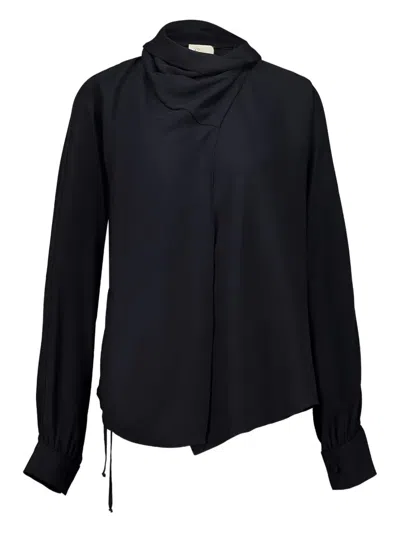 Paula Knitted Top In Black