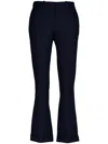 Paula Ponto Roma Flared Trousers In Blue