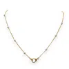 Paula Rosen Women's Pixie Pearl Chain Necklace In Gold In Gold