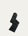 Paula Rowan Montserrat Leather Opera Gloves In Bordeaux