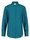 Paula Silk Shirt In Blue
