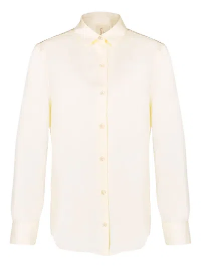 Paula Silk Shirt In Neutrals