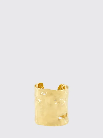 Paula Sirius Gold-finish Brass Bangle Bracelet