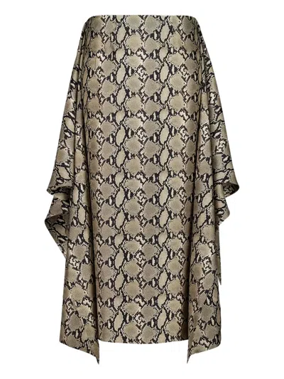 Paula Rock Mit Print In Animal Print