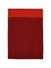 Paula Striped Blanket In Red