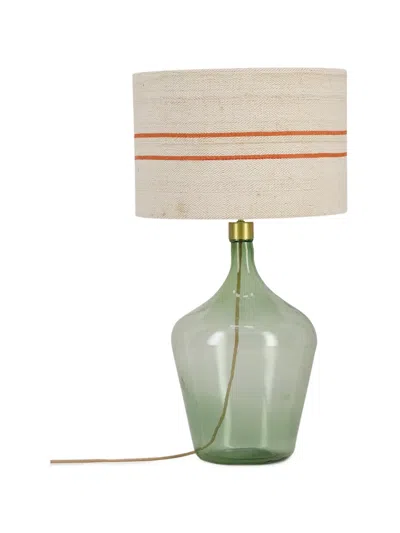 Paula Striped Lampshade In White