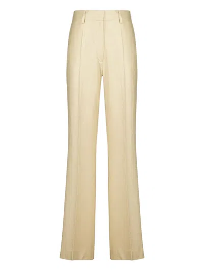 Paula Twill Trousers In Neutral