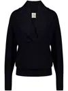 Paula V-neck Cashmere Jumper In Black