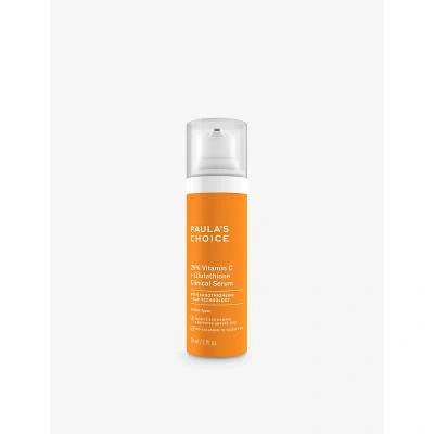 Paula's Choice S Choice 25% Vitamin C + Glutathione Clinical Serum 30ml In White