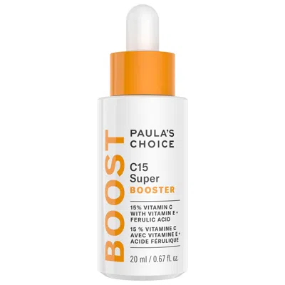 Paula's Choice C15 Vitamin C Super Booster Serum For Brightening Dullness & Uneven Tone .67/20 ml