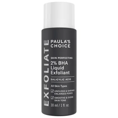 Paula's Choice Mini Skin Perfecting 2% Bha Liquid Exfoliant For Clear Skin 1 oz/ 30 ml