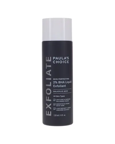 Paula's Choice Skin Perfecting 2 Bha Liquid Exfoliating Treatment In Transparent