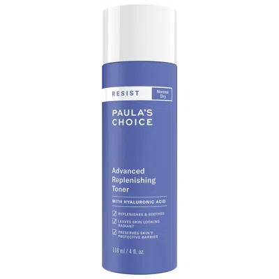 PAULA'S CHOICE RESIST ADVANCED REPLENISHING TONER WITH HYALURONIC ACID 4 OZ/ 118 ML,2421204
