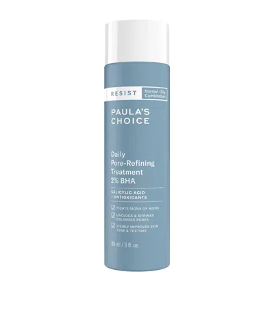 Paula's Choice Resist Daily Pore-refining Treatment 2% Bha In White