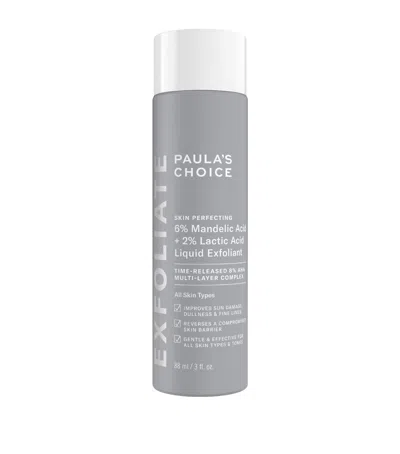 Paula's Choice Skin Perfecting 6% Mandelic + 2% Lactic Acid Liquid Exfoliant In White