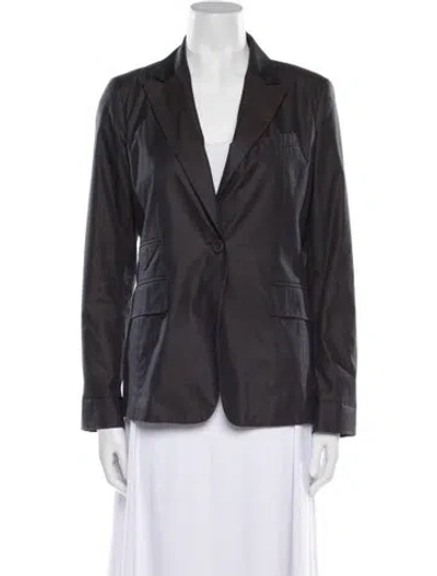 Pre-owned Paule Ka Blazer In Black