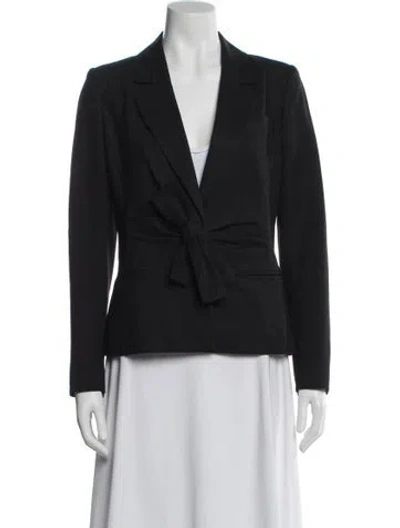 Pre-owned Paule Ka Blazer In Black