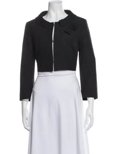 Pre-owned Paule Ka Blazer In Black