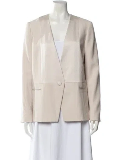 Pre-owned Paule Ka Blazer In Neutral