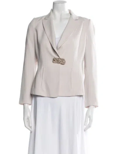 Pre-owned Paule Ka Blazer In Neutral