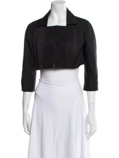 Pre-owned Paule Ka Bolero In Black