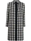 PAULE KA BUTTON-FASTENING WOVEN COAT