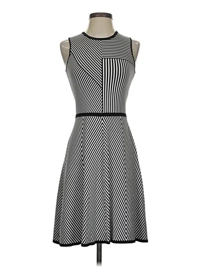 Pre-owned Paule Ka Casual Dress In Gray