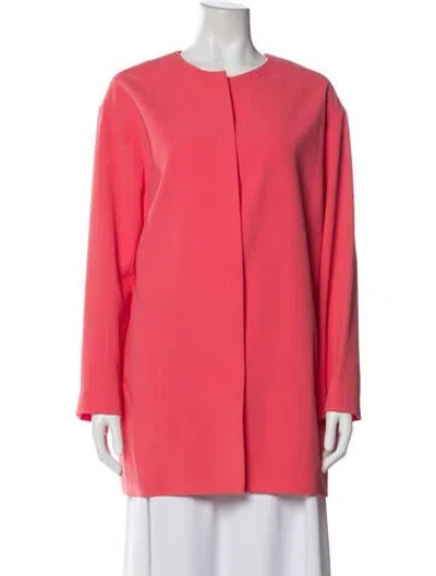 Pre-owned Paule Ka Coat In Pink