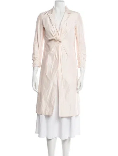 Pre-owned Paule Ka Coat In Pink