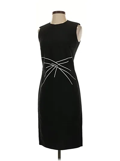 Pre-owned Paule Ka Cocktail Dress In Black