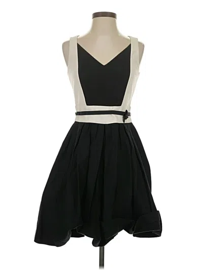 Pre-owned Paule Ka Cocktail Dress In Black