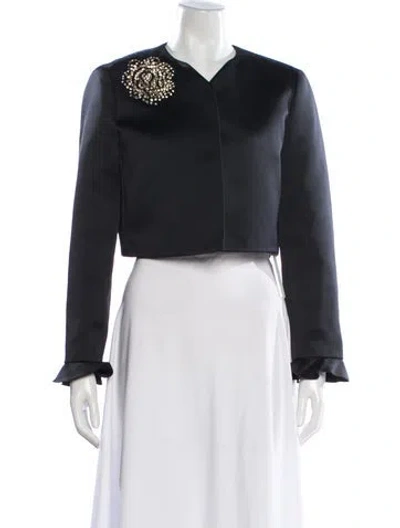 Pre-owned Paule Ka Evening Jacket In Blue