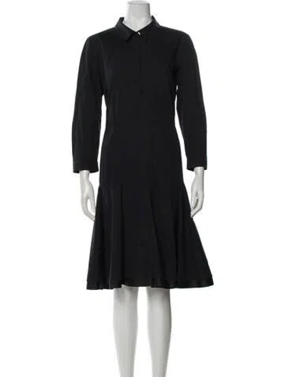 Pre-owned Paule Ka Knee-length Dress In Blue