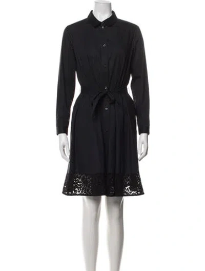 Pre-owned Paule Ka Knee-length Dress In Blue