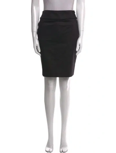 Pre-owned Paule Ka Knee-length Skirt In Black