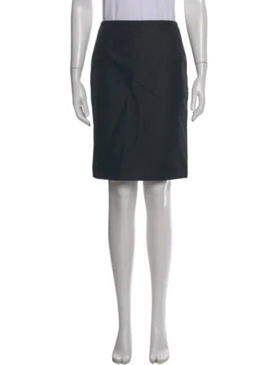 Pre-owned Paule Ka Knee-length Skirt In Black