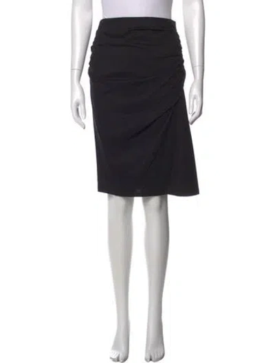 Pre-owned Paule Ka Knee-length Skirt In Blue