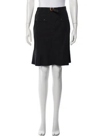 Pre-owned Paule Ka Knee-length Skirt In Blue