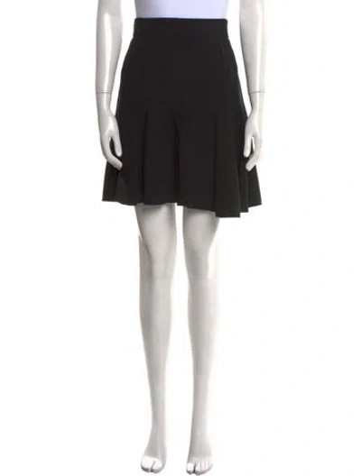 Pre-owned Paule Ka Mini Skirt In Black