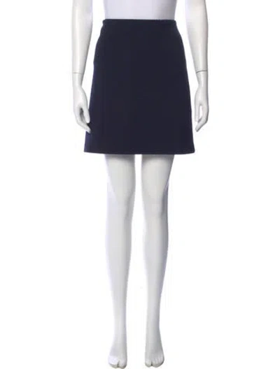 Pre-owned Paule Ka Mini Skirt W/ Tags In Black