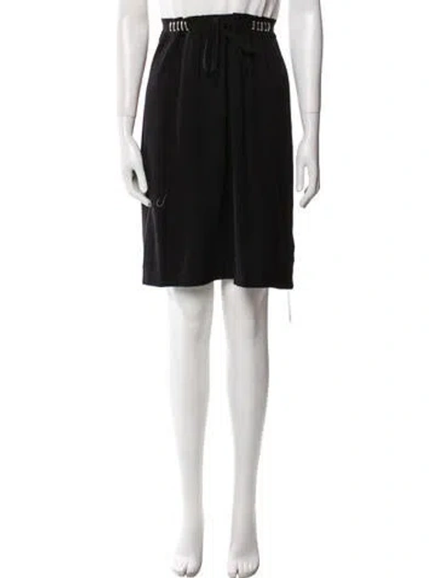 Pre-owned Paule Ka Mock Neck Mini Dress