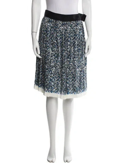 Pre-owned Paule Ka Silk Knee-length Skirt
