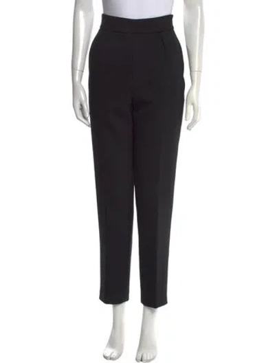 Pre-owned Paule Ka Skinny Leg Pants In Black