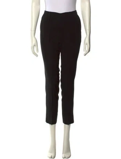 Pre-owned Paule Ka Skinny Leg Pants In Black
