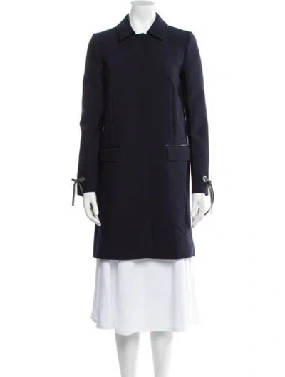 Pre-owned Paule Ka Utility Jacket In Blue