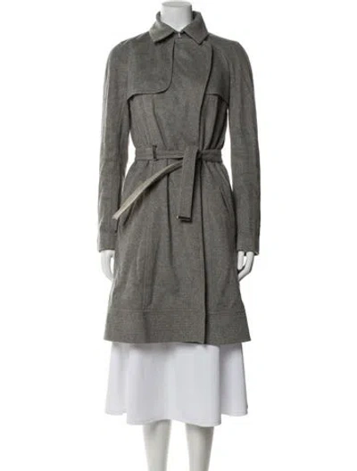 Pre-owned Paule Ka Utility Jacket In Gray