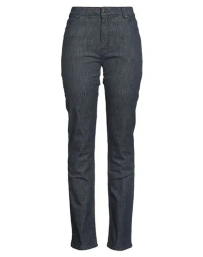 Paule Ka Woman Jeans Blue Size 12 Cotton, Elastane