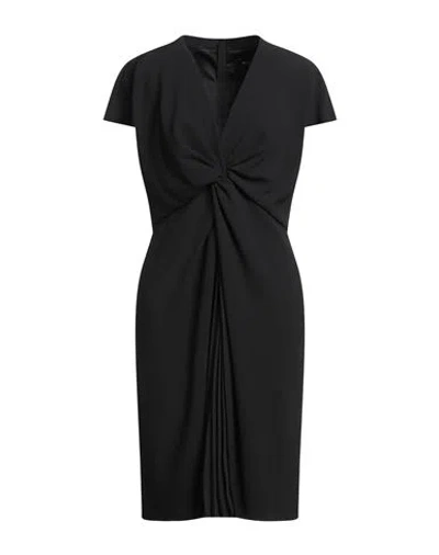 Paule Ka Woman Midi Dress Black Size 14 Triacetate, Polyester