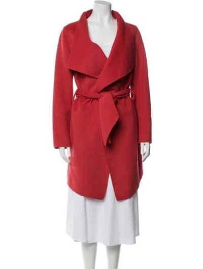 Pre-owned Paule Ka Wool Jacket In Red