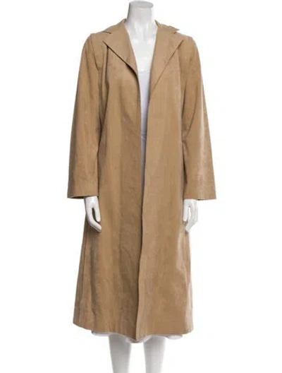 Pre-owned Pauline Trigere 1980's Coat In Neutral